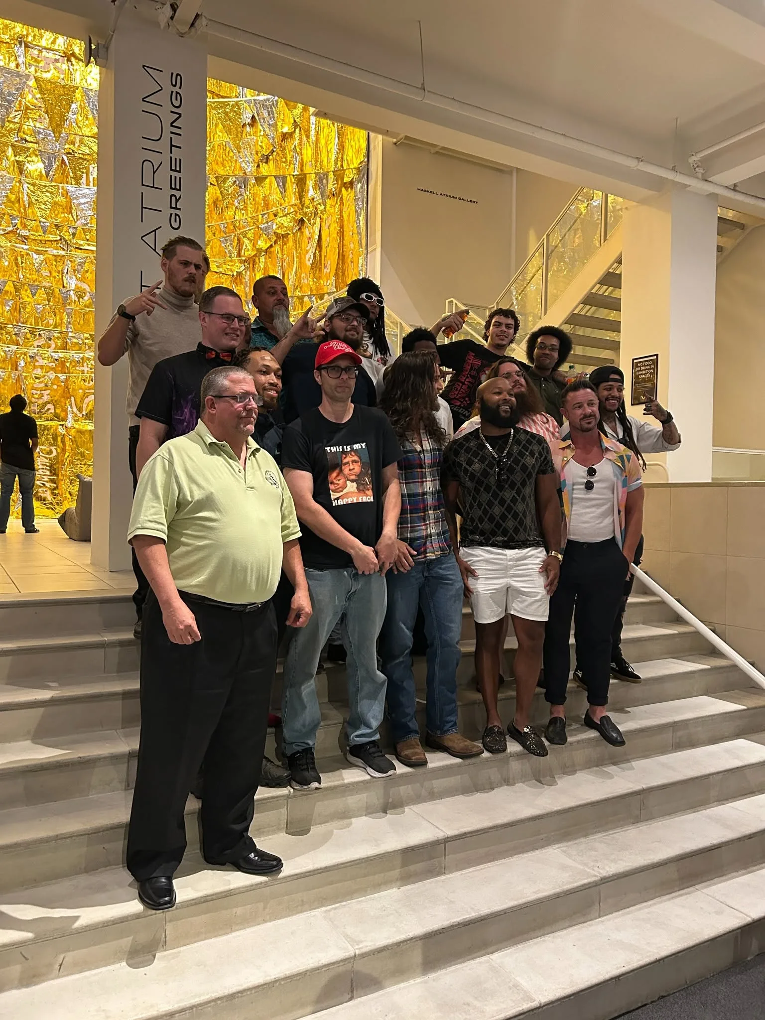 Group photograph at MOCA Jacksonville